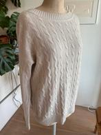 Ralph Lauren 100% cashmere cream cable knit sweater sz s, Ralph Lauren Black Label, Beige, Ophalen of Verzenden, Maat 36 (S)