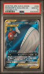 Pokemon Magikarp & Wailord GX Full Art Tag Bolt - PSA 10, Hobby en Vrije tijd, Verzamelkaartspellen | Pokémon, Ophalen of Verzenden