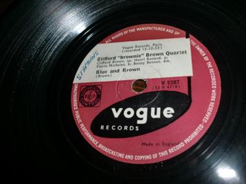 Clifford Brown Quartet  Blue And Brown Vogue 10" 78rpm UK beschikbaar voor biedingen