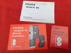 Fujica single 8 p1 filmcamera boekjes jaren 60, Verzamelen, Fotografica en Filmapparatuur, Ophalen, 1960 tot 1980, Filmcamera
