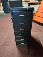 2 Ladenkastjes ijzer zwart 6 laadjes, Huis en Inrichting, Kasten | Ladekasten, Ophalen, Minder dan 50 cm, Gebruikt, 5 laden of meer
