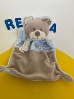 1820 nicotoy knuffellap lap doekje beer bruin blauw, Ophalen of Verzenden, Zo goed als nieuw, Overige typen