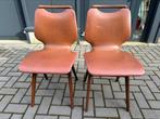 2 retro van Teeffelen stoelen, Huis en Inrichting, Stoelen, Gebruikt, Eén, Ophalen