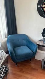 Fauteuil Jysk Blauw, Huis en Inrichting, Fauteuils, Zo goed als nieuw, 50 tot 75 cm, Ophalen