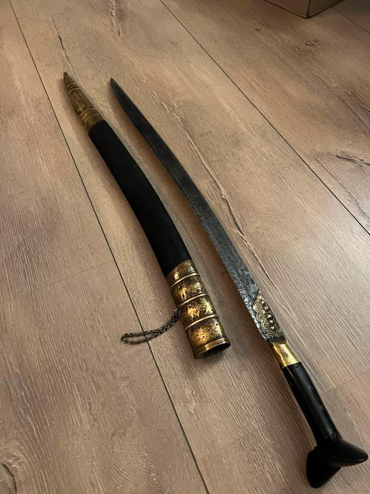 Zeldzame Ottomaanse Yatağan – ca. 18e eeuw, Antiek en Kunst, Antiek | Overige Antiek, Ophalen