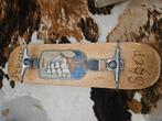 Skateboard onderdelen en handgeschilderde board, Ophalen, Gebruikt, Skateboard