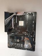 B450 AORUS ELITE Moederbord Socket AM4 + AMD Ryzen 5 2600x, Computers en Software, Moederborden, DDR4, Ophalen of Verzenden, Zo goed als nieuw