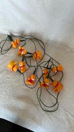 Vintage Kerst slingers. 10 Beertjes. Werkend., Diversen, Kerst, Ophalen of Verzenden, Zo goed als nieuw