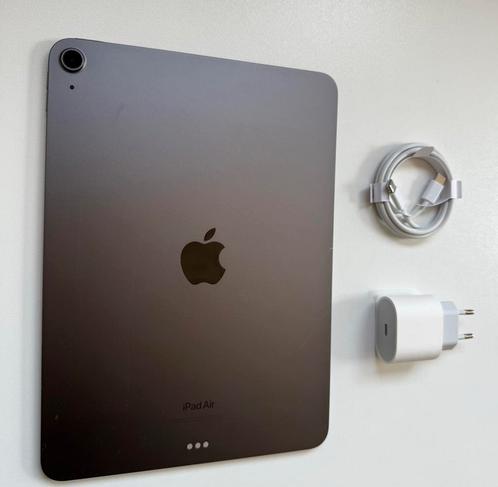 iPad Air M1 64GB Space Grey | Batterij 99% | Garantie, Computers en Software, Apple iPads, Gebruikt, Apple iPad Air, Wi-Fi, 11 inch