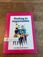 Gedrag in Organisatie, 7e druk, Ophalen of Verzenden, Gamma, Zo goed als nieuw, HBO