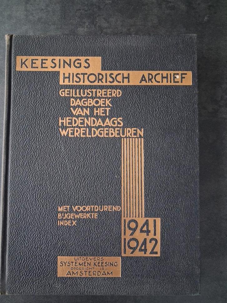 Keesings Historisch Archief 1941-1942, Boeken, Oorlog en Militair, Gelezen, Algemeen, Tweede Wereldoorlog, Ophalen of Verzenden