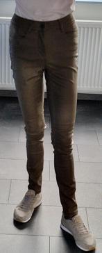 Vila skinny broek lederlook maat S, Bruin, Vila, Ophalen of Verzenden, Zo goed als nieuw