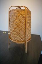 Staande bamboe bamboo lamp ikea knixhult, Ophalen of Verzenden, Zo goed als nieuw, Overige materialen, 50 tot 75 cm