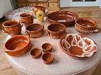 Veel terracotta aardewerk., Ophalen of Verzenden