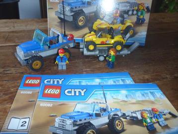 Lego 60082 City Strandbuggy op Trailer beschikbaar voor biedingen