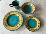 Servies set - Casa domani Sanremo, Ophalen of Verzenden, Zo goed als nieuw, Overige stijlen, Bord(en)