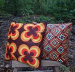 Retro vintage stijl kussenhoezen 45 x 45 cm diverse modellen, Dekussenkraam@gmail.com, Overige kleuren, Verzenden, De kussenkraam