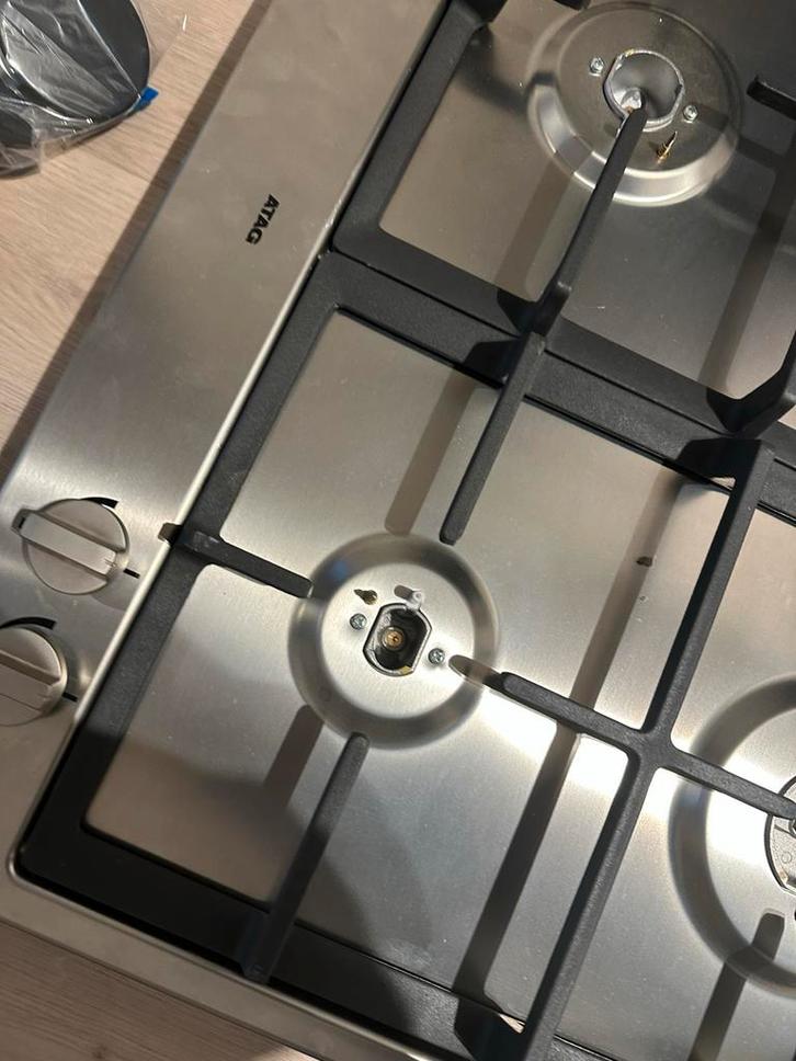 ATAG Gasfornuis - Goed Onderhouden, Witgoed en Apparatuur, Fornuizen, Nieuw, Inbouw, Gas, 4 kookzones, Minder dan 85 cm, Ophalen