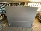 Hoofdbord boxspring 180 x 140, Ophalen, Strak, donkergrijs, Tweepersoons, Zo goed als nieuw