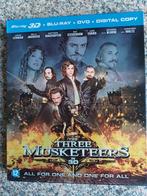 Blu-ray the Three Musketeers 3D (alleen 3D, + dvd), Ophalen of Verzenden, Zo goed als nieuw