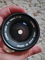 Canon nFd 50mm f1.4, Ophalen of Verzenden, 1980 tot heden, Lens of Lenzen