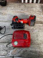 Hilti SJT 6-A22 decoupeerzaag met accu en oplader, Ophalen of Verzenden, Gebruikt