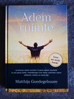 Ademruimte Matthijs Goedegebuure Hardcover ziel, Ophalen of Verzenden, Zo goed als nieuw, Spiritualiteit algemeen, Overige typen