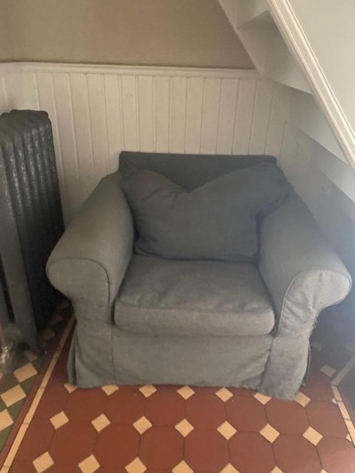 Fauteuil Ikea Ektorp 2x, Huis en Inrichting, Fauteuils, Gebruikt, 75 tot 100 cm, 75 tot 100 cm, Ophalen