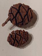 1,5 kg droge seqouia appeltjes / dennenappels voor kerststuk, Ophalen, Nieuw