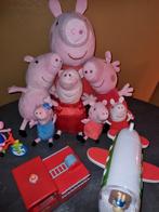 Peppa Pig verzameling - poppetjes + huis + voertuigen, Ophalen of Verzenden, Zo goed als nieuw