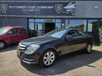 Mercedes-Benz C-Klasse 2.2 CDI C220 Sportcoupe 2013 Zwart beschikbaar voor biedingen