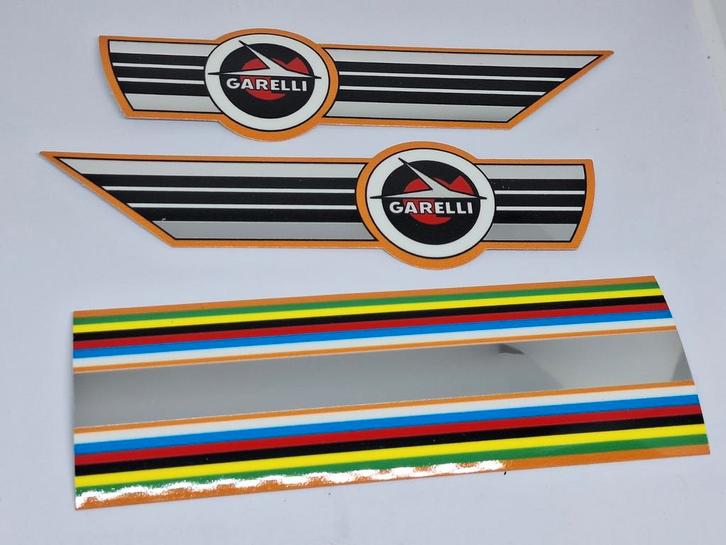 Stickerset Garelli mini, Benelli onderdelen en Tomos 4L, Fietsen en Brommers, Brommeronderdelen | Oldtimers, Nieuw, Ophalen of Verzenden