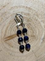 Uitverkoop! Oorbellen met goudzand blauw, 925z, Overige merken, Overige materialen, Sieraden Uitverkoop, Verzenden