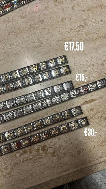 Orginele Nomination bedels en armbanden beschikbaar voor biedingen