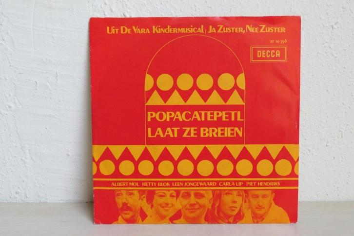 Popacatepetl/Laat ze breien (Ja Zuster, Nee Zuster), Cd's en Dvd's, Vinyl | Kinderen en Jeugd, Gebruikt, Muziek, Vanaf 10 jaar