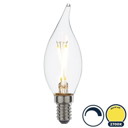 kaars led lamp - filament - dimbaar - nieuw, Huis en Inrichting, Lampen | Losse lampen, Nieuw, Led-lamp, Minder dan 30 watt, E14 (klein)
