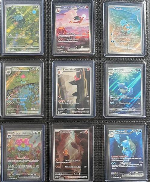 Gezocht: De starters van de 151 (mew) set, Hobby en Vrije tijd, Verzamelkaartspellen | Yu-gi-Oh!, Zo goed als nieuw, Meerdere kaarten