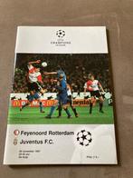 Programma Feyenoord - Juventus Champions League 26-11-1997, Verzamelen, Ophalen of Verzenden, Feyenoord