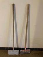 2 Betonschrapers 300 mm met 135 cm steel, Gebruikt, in goede, Ophalen, Gebruikt