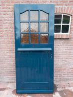 Hard houten deur buitendeur voordeur 92,5 x 211 cm, Doe-het-zelf en Verbouw, Deuren en Horren, 80 tot 100 cm, Ophalen of Verzenden