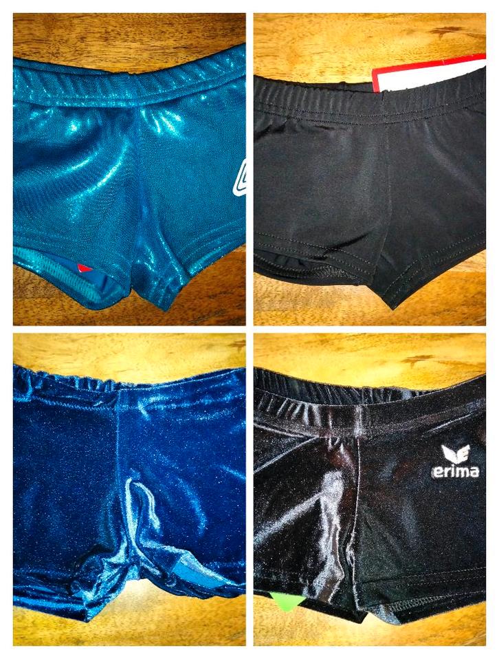 Diverse turnbroekjes maat 116, Sport en Fitness, Turnen, Nieuw, Turnbroekje, Ophalen of Verzenden