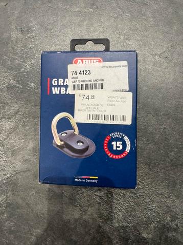 Abus muur- of grondanker beschikbaar voor biedingen