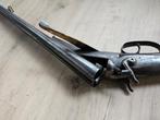 Antiek vrijgesteld zwartkruit husqvarna jachtgeweer, Antiek en Kunst, Ophalen of Verzenden