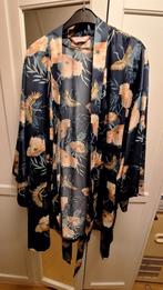 Mooie ochtend/badjas Hunkemöller, Blauw, Maat 46/48 (XL) of groter, Ophalen of Verzenden, Zo goed als nieuw