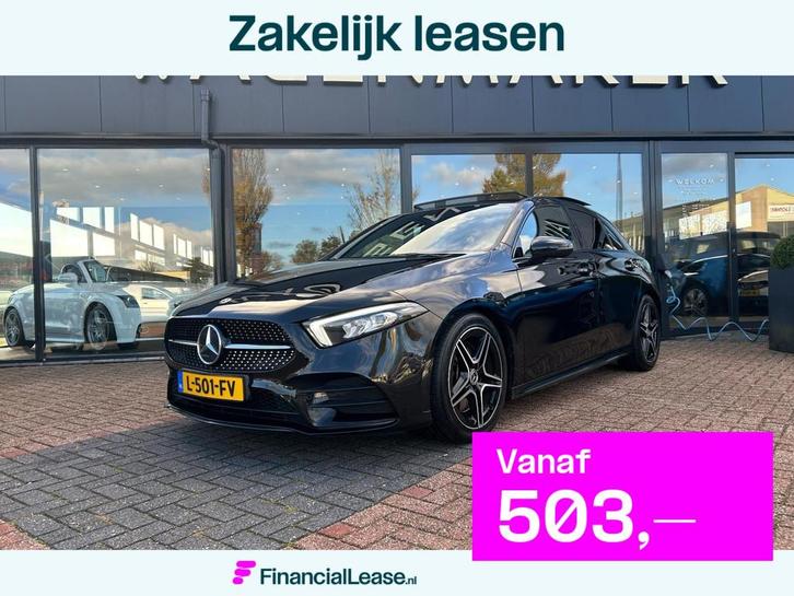 Mercedes-Benz A-klasse 250 Premium Plus AUT|Cruise|NAVI|PANO, Auto's, Mercedes-Benz, Bedrijf, Lease, Financial lease, A-Klasse