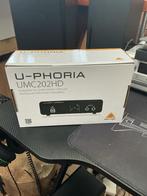 Behringer U-Phoria UMC202HD USB-audio-interface, Computers en Software, Geluidskaarten, Ophalen of Verzenden, Nieuw, Extern