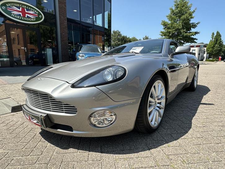 Aston Martin V12 Vanquish 5.9 (bj 2002, automaat), Auto's, Aston Martin, Bedrijf, Te koop, V12 Vanquish, ABS, Alarm, Boordcomputer