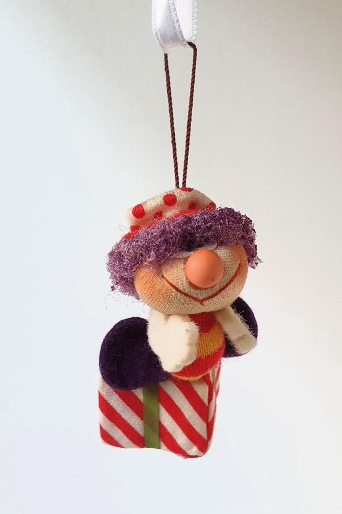 kerstboomhanger id vorm van een clown, €3,50 incl verzenden, Diversen, Kerst, Zo goed als nieuw, Verzenden