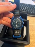 Omega x Swatch Mission to Neptune, Kunststof, Verzenden, Polshorloge, Kunststof