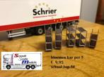 bloemkar kitaschaal 1op 50, Hobby en Vrije tijd, Modelauto's | 1:50, Ophalen of Verzenden, Nieuw, Bus of Vrachtwagen, Overige merken
